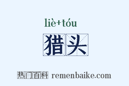 猎头是什么意思的图片